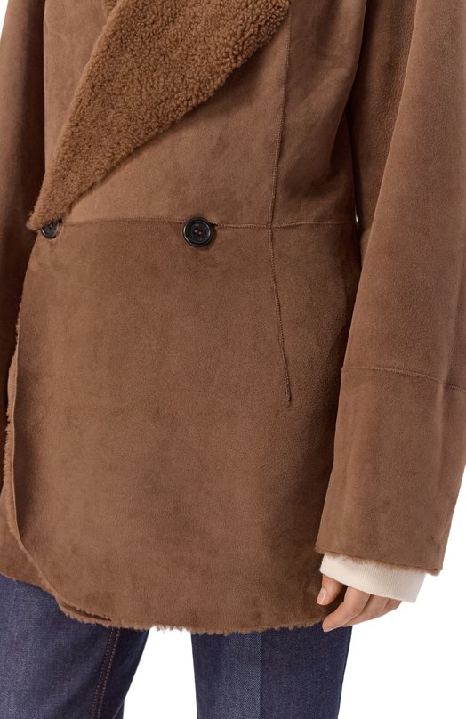 Дубленка из овчины Armarium ARMFWJ024/SH03 Коричневый  ARMFWJ024/SH03 Фото 5