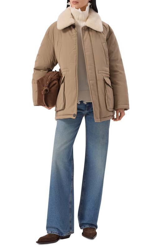 Пуховая парка Dunst UDJU5D134K1 Бежевый  UDJU5D134K1 Фото 2