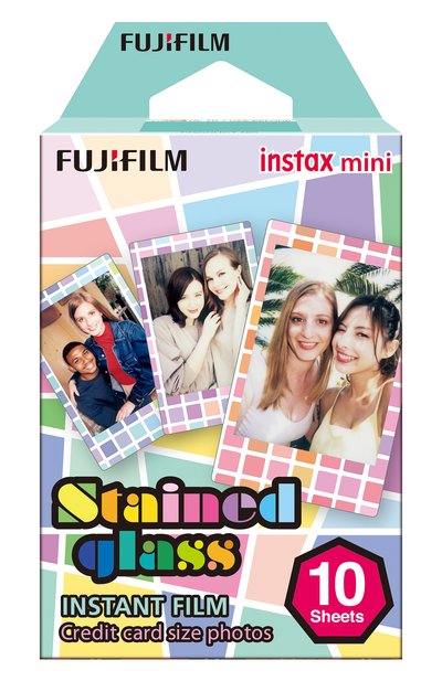 Фотопленка fujifilm instax mini stained glass 10 INSTAX, арт. 4547410197020, фото 1