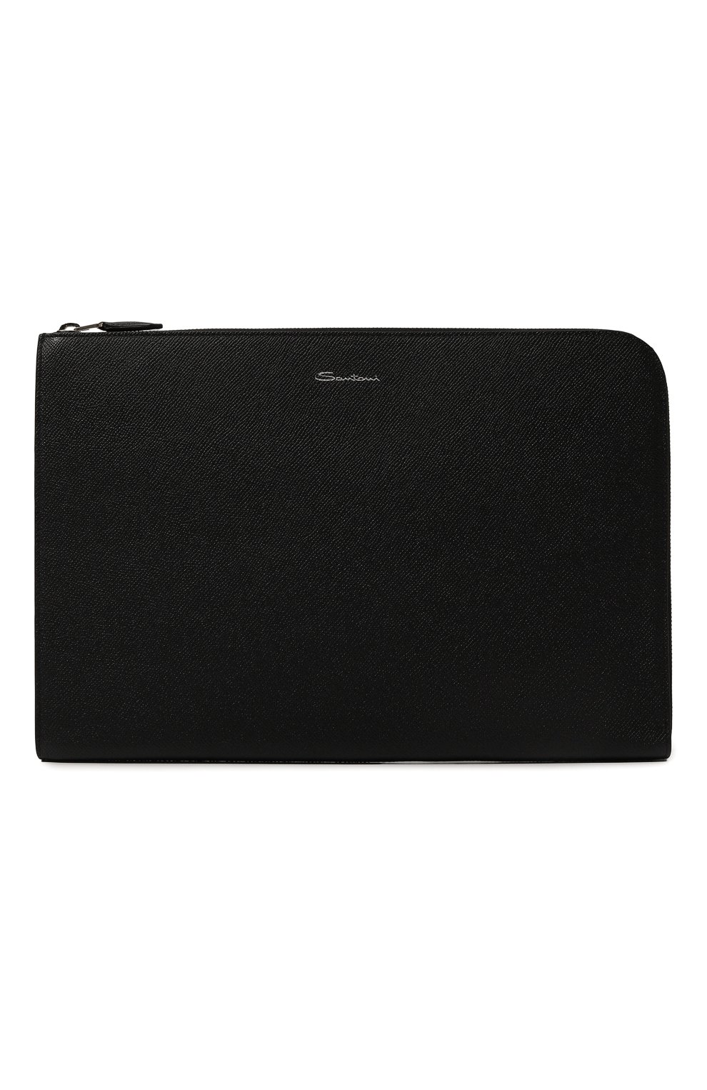 Кожаный футляр для документов SANTONI черного цвета по цене 69950 руб., арт. UFPGA2519F0-ANCF, фото 1 Кожаный футляр для документов SANTONI, арт. UFPGA2519F0-ANCF, фото 1