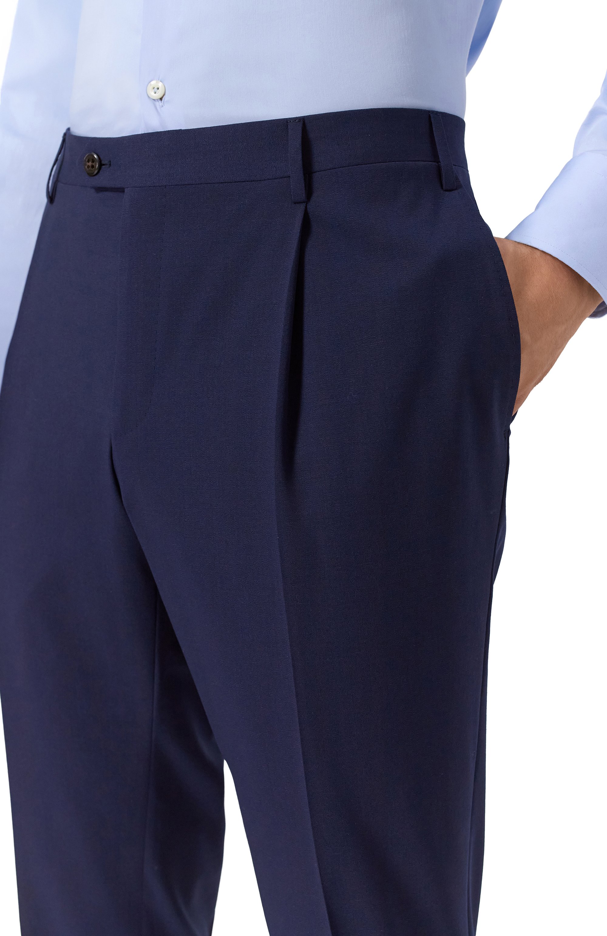 Шерстяные брюки CORNELIANI, арт. 275B03/2718565, фото 5