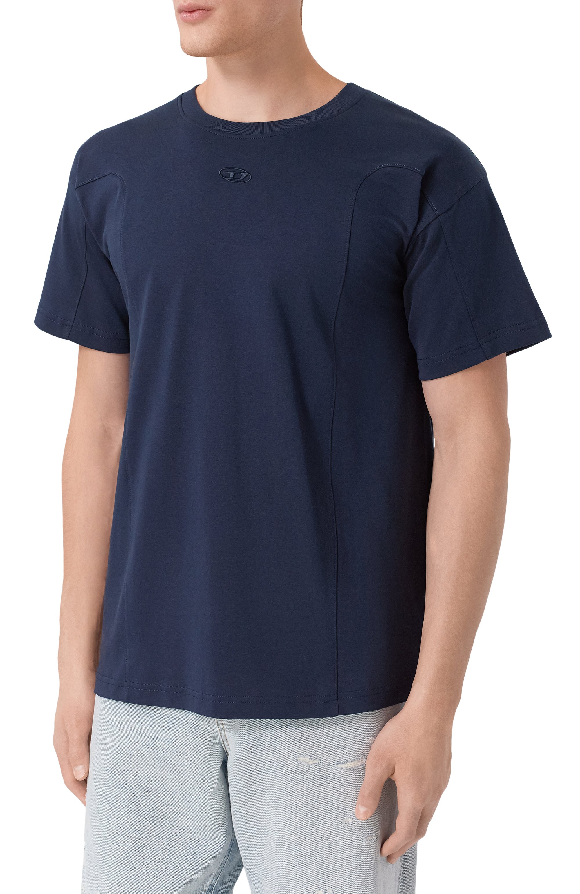 Хлопковая футболка DIESEL, арт. A19524/0AIJU, фото 3