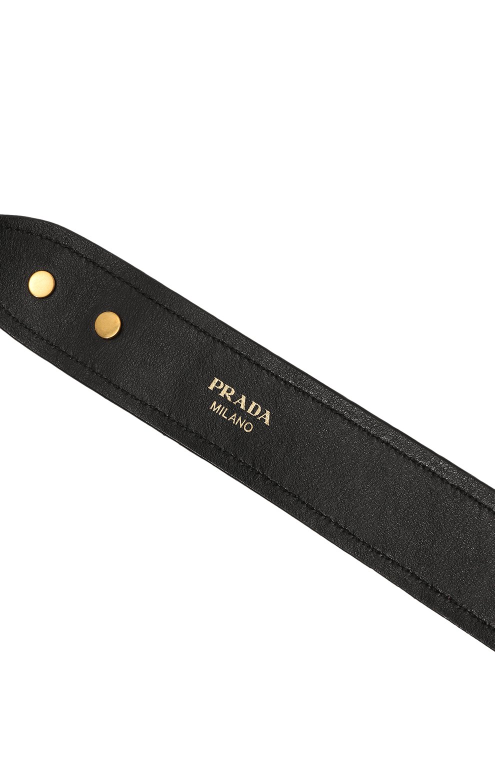 Ремень для сумки из кожи каймана PRADA бордового цвета по цене 110000 руб., арт. 1TY022-2ALS-F0383, фото 3 Ремень для сумки из кожи каймана PRADA, арт. 1TY022-2ALS-F0383, фото 3