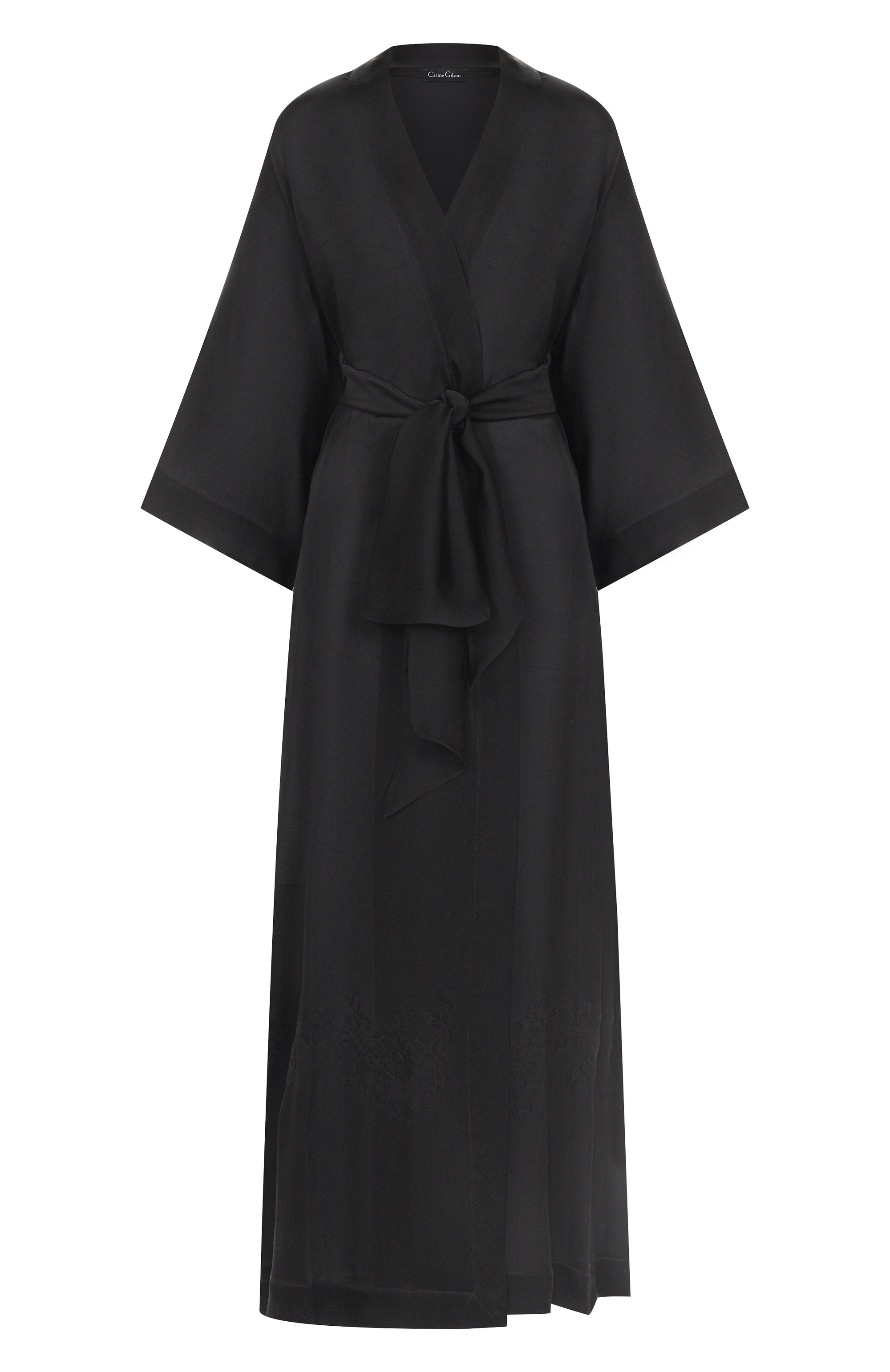 Шелковый халат CARINE GILSON, арт. SN0168TP, фото 1
