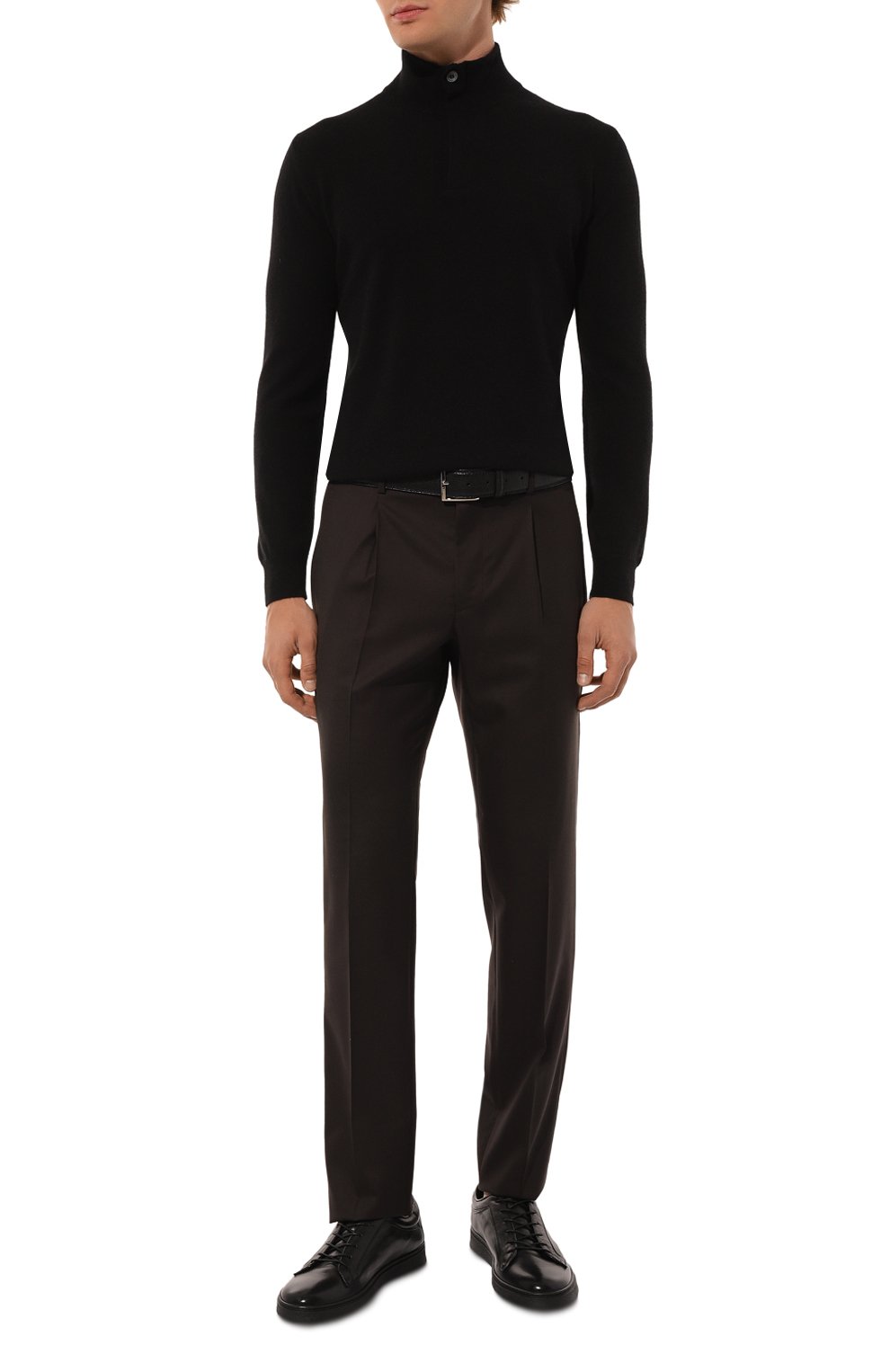 Кожаные кеды PANTANETTI, арт. 17420EM, фото 2