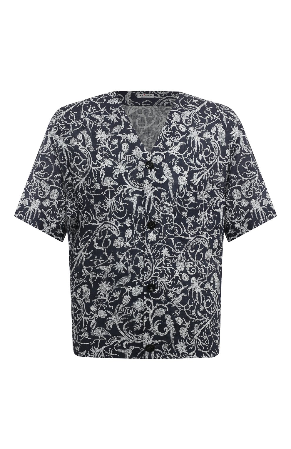 Льняная рубашка KITON, арт. UMC025H08902, фото 1