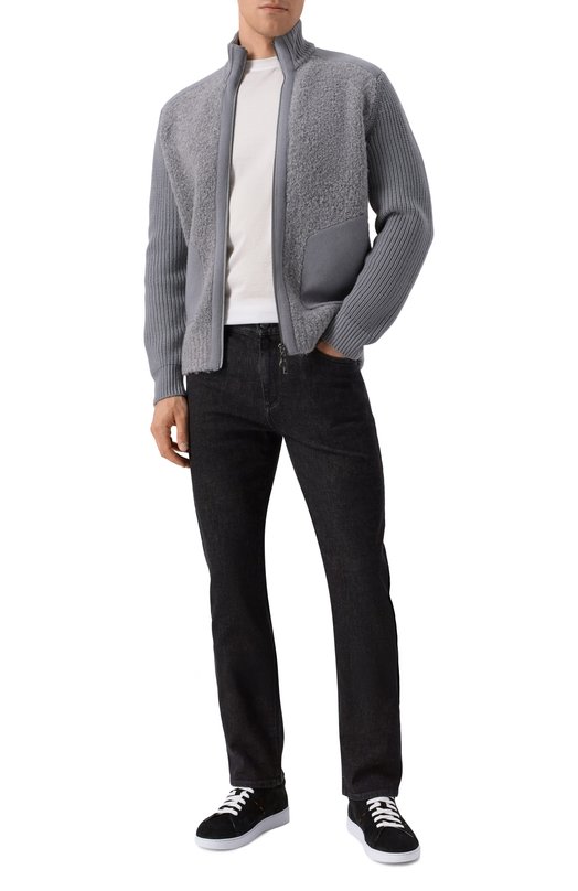 Джинсы Canali 91719/PX01028 Чёрный  91719/PX01028 Фото 2
