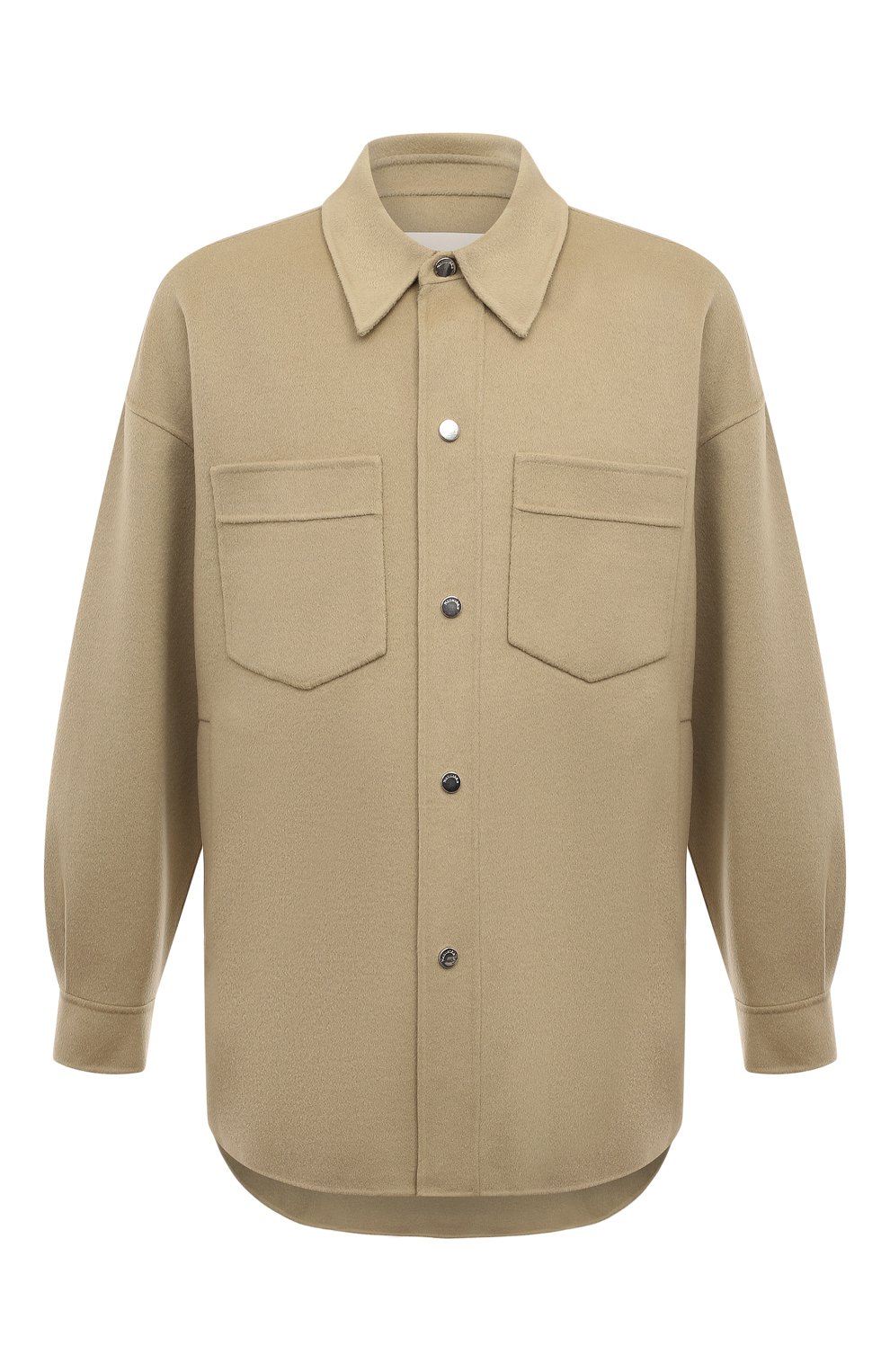 Куртка-рубашка из шерсти и шелка NANUSHKA, арт. NM24PFJK00962, фото 1