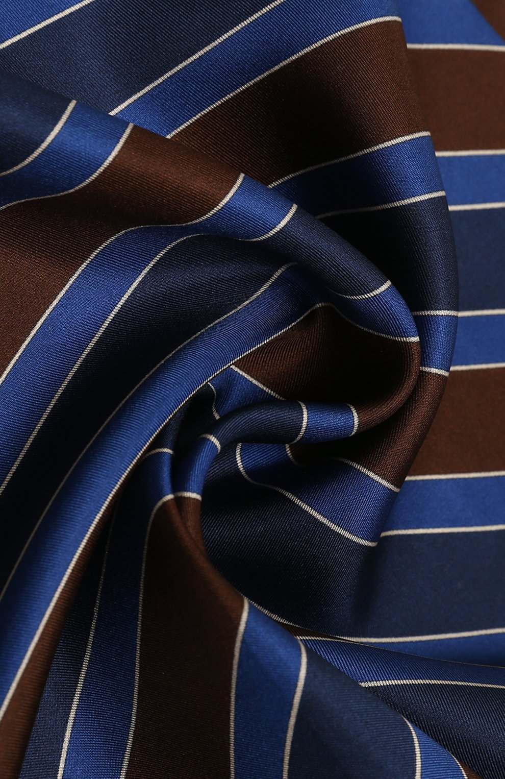 Шелковый платок ALTEA темно-синего цвета по цене 5915 руб., арт. 2268402, фото 2 Шелковый платок ALTEA, арт. 2268402, фото 2