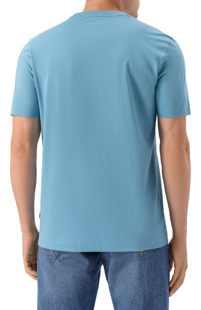 Хлопковая футболка BOSS, арт. 50468347, фото 4