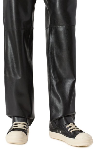 Кожаные кеды concordians RICK OWENS, арт. RU02E1891/LC0, фото 3