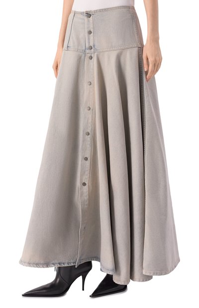 Джинсовая юбка thea HAIKURE голубого цвета по цене 65250 руб., арт. HEW08110DF203L0932/THEA LIGHT SPACE, фото 3 Джинсовая юбка thea HAIKURE, арт. HEW08110DF203L0932/THEA LIGHT SPACE, фото 3