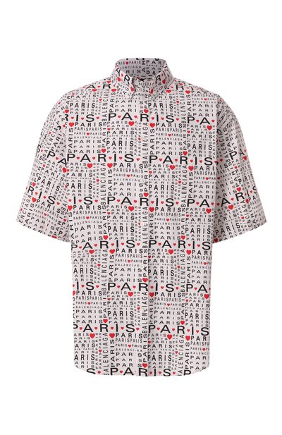 Мужская хлопковая рубашка BALENCIAGA, арт. 681702/TRLH7