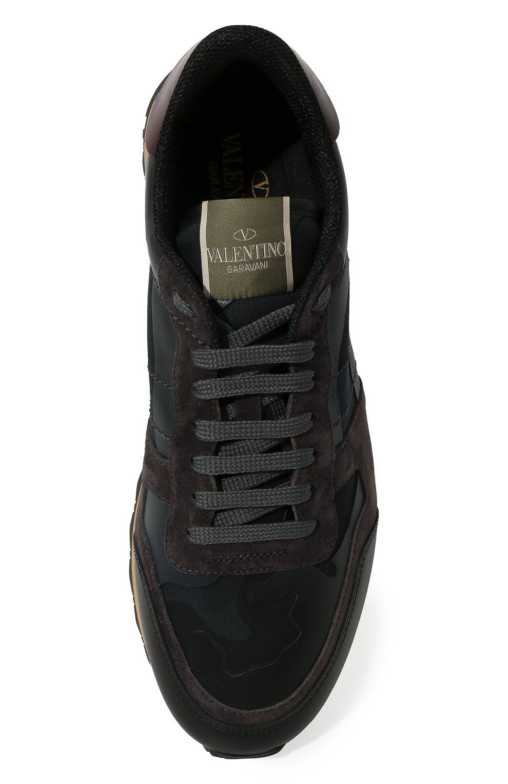 Комбинированные кроссовки rockrunner camouflage VALENTINO, арт. RY2S0723/TCC, фото 6