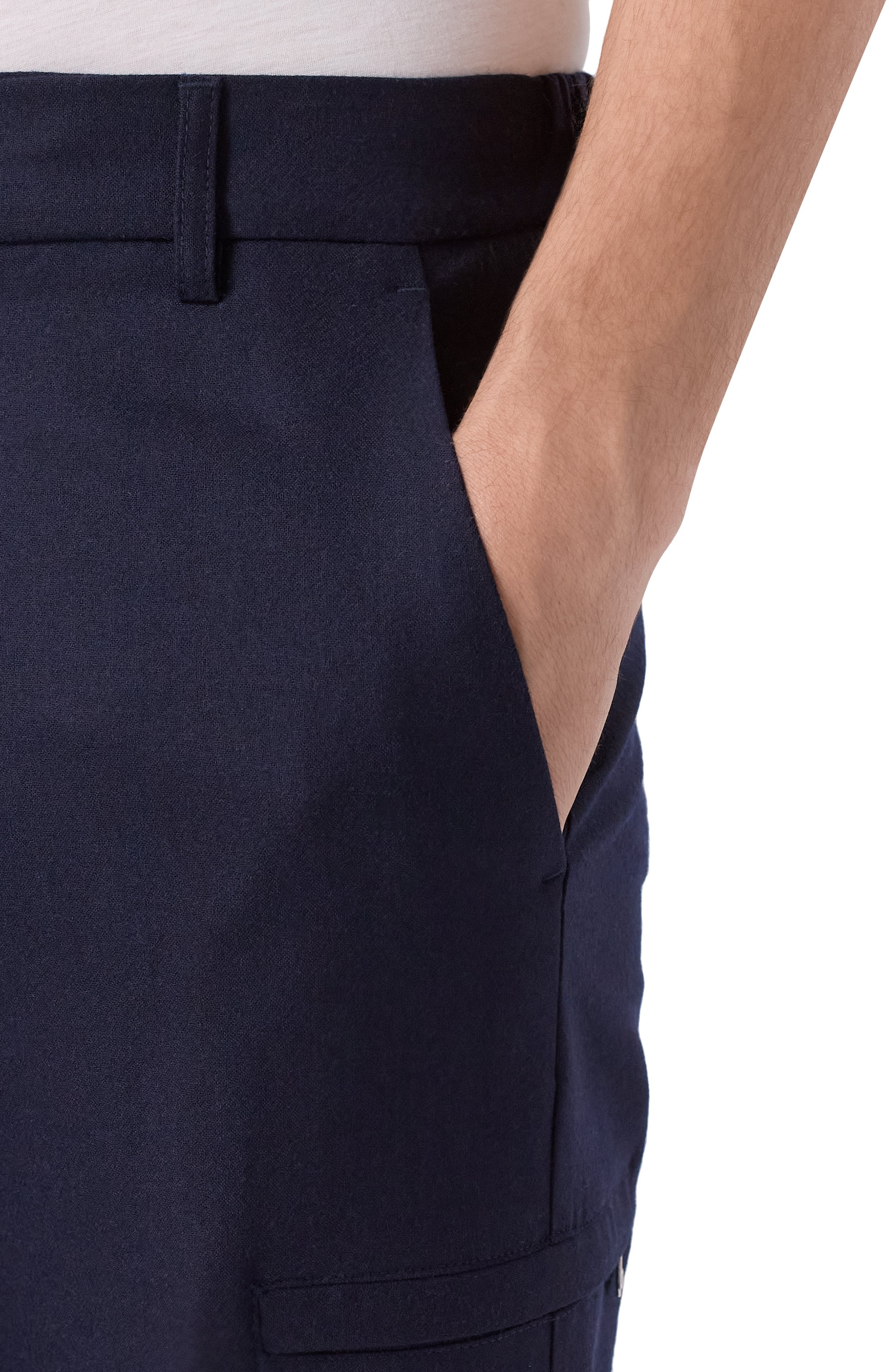 Шерстяные брюки MARCO PESCAROLO, арт. METIS/5215, фото 5