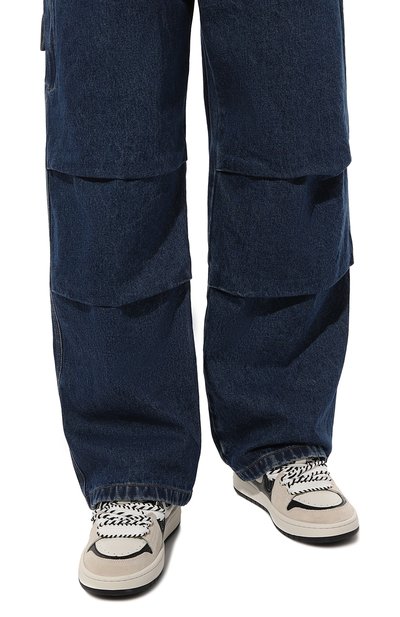 Кожаные кеды olli BARROW, арт. F3BWMASN172, фото 3