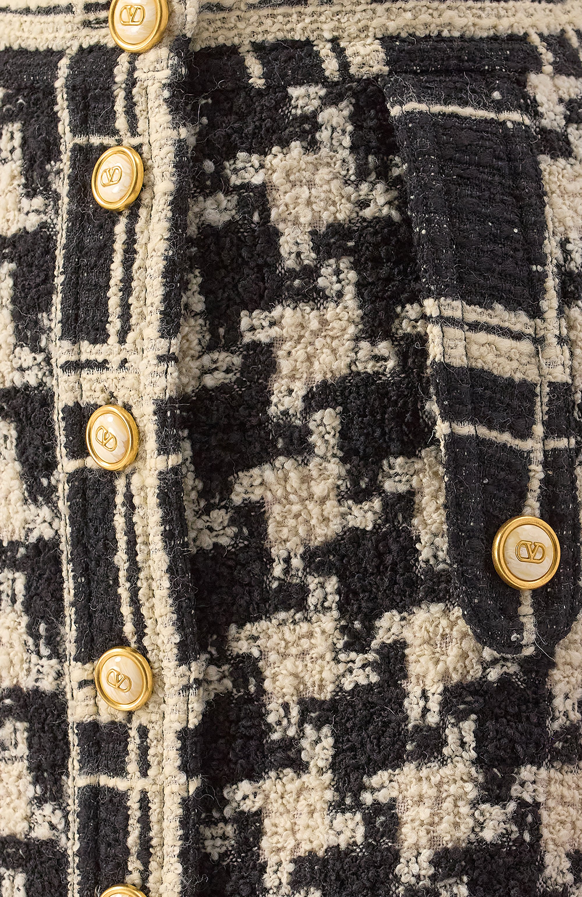 Твидовая юбка VALENTINO, арт. 6B3RACF590P, фото 6