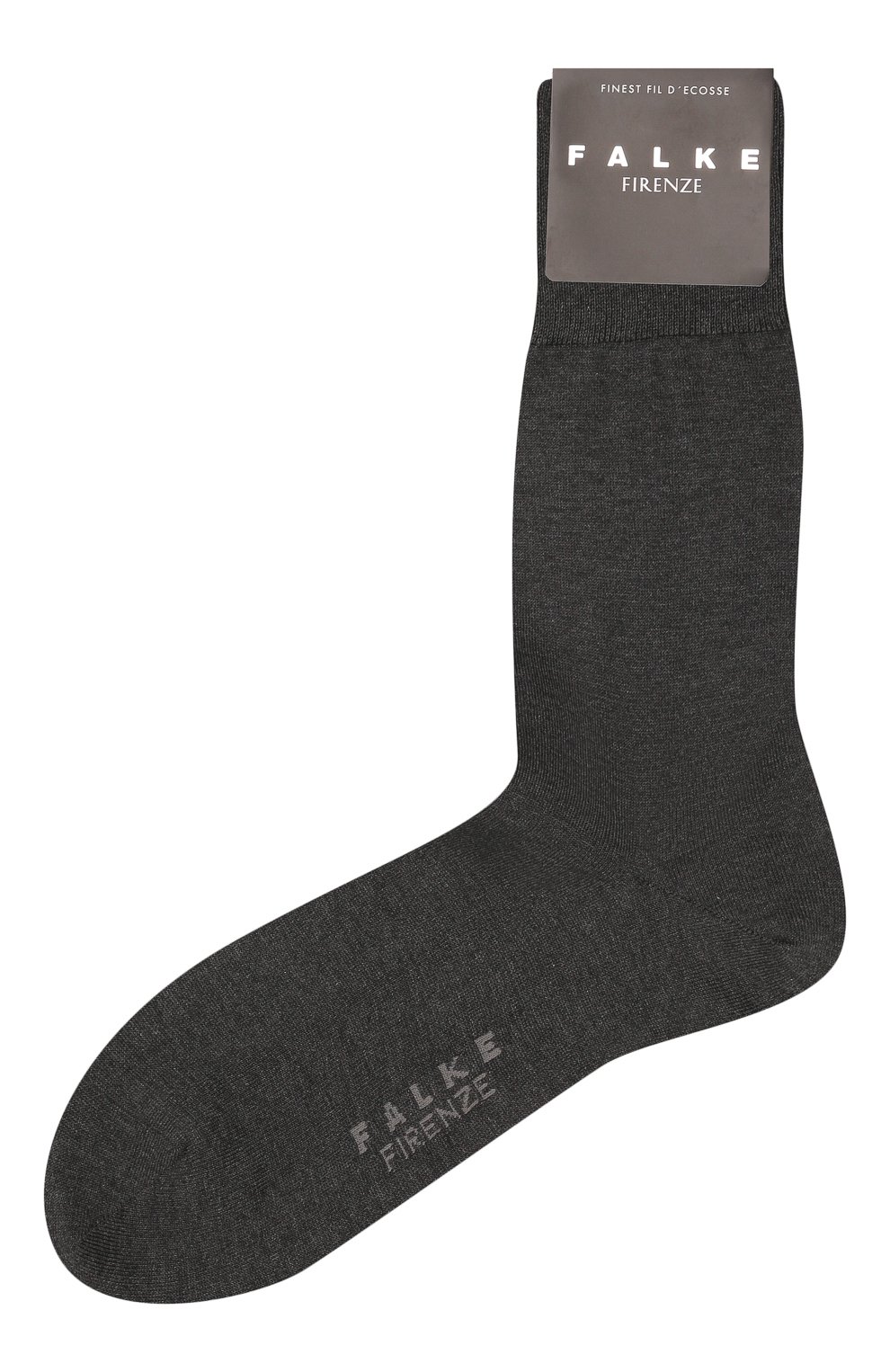 Хлопковые носки FALKE серого цвета по цене 2890 руб., арт. 14684., фото 1 Хлопковые носки FALKE, арт. 14684., фото 1