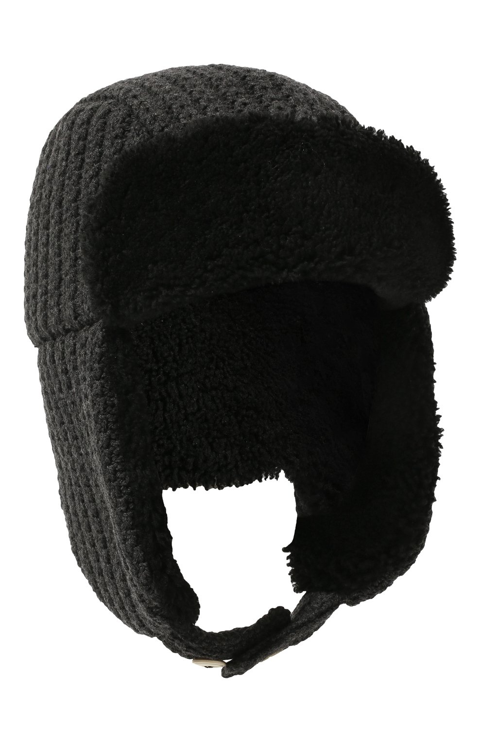 Шапка-ушанка из шерсти и кашемира INVERNI, арт. 5368 CTMF1, фото 4