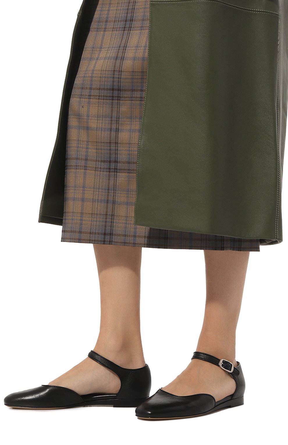 Кожаные балетки LE MONDE BERYL, арт. SMJ-LEA-BLA, фото 3