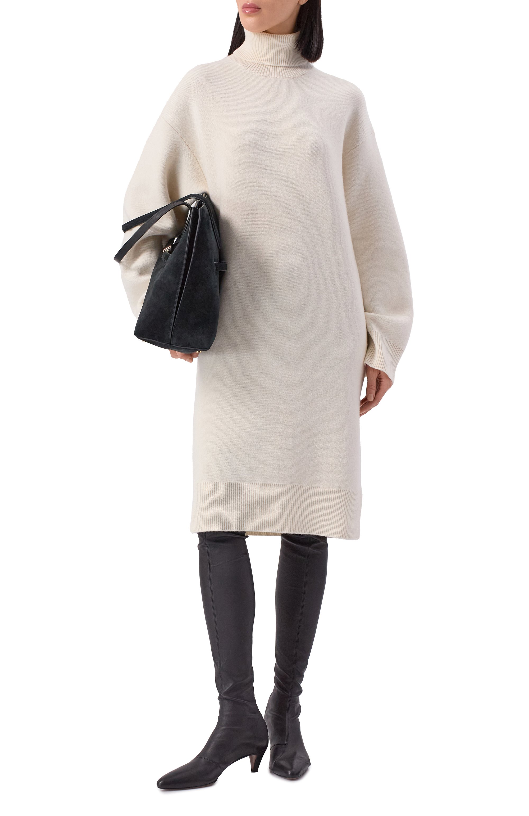 Платье из шерсти и кашемира TOTEME, арт. 254-WRD0264-YA0126, фото 2