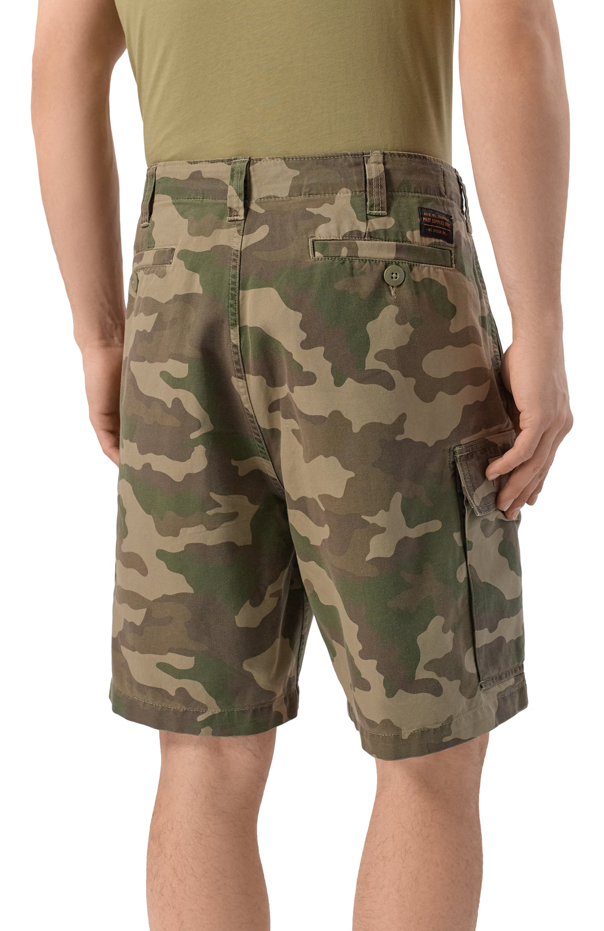 Хлопковые шорты AERONAUTICA MILITARE, арт. BE0281UCT04296, фото 4