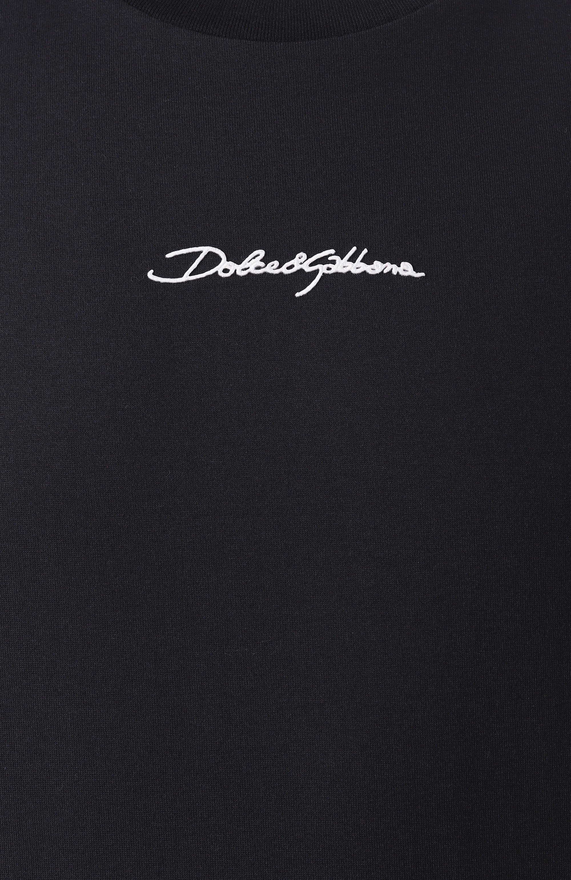 Хлопковая футболка DOLCE & GABBANA, арт. G8RN8Z/G7NUB, фото 6