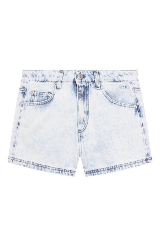 

Джинсовые шорты MSGM kids, Голубой