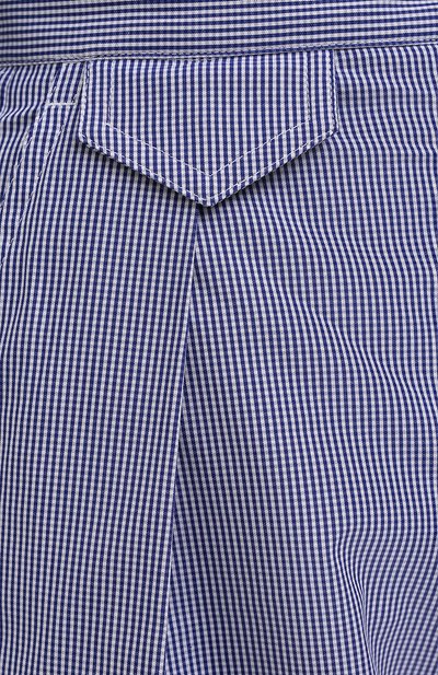 Хлопковые шорты DSQUARED2 синего цвета по цене 36750 руб., арт. S75MU0380/S53618, фото 5 Хлопковые шорты DSQUARED2, арт. S75MU0380/S53618, фото 5