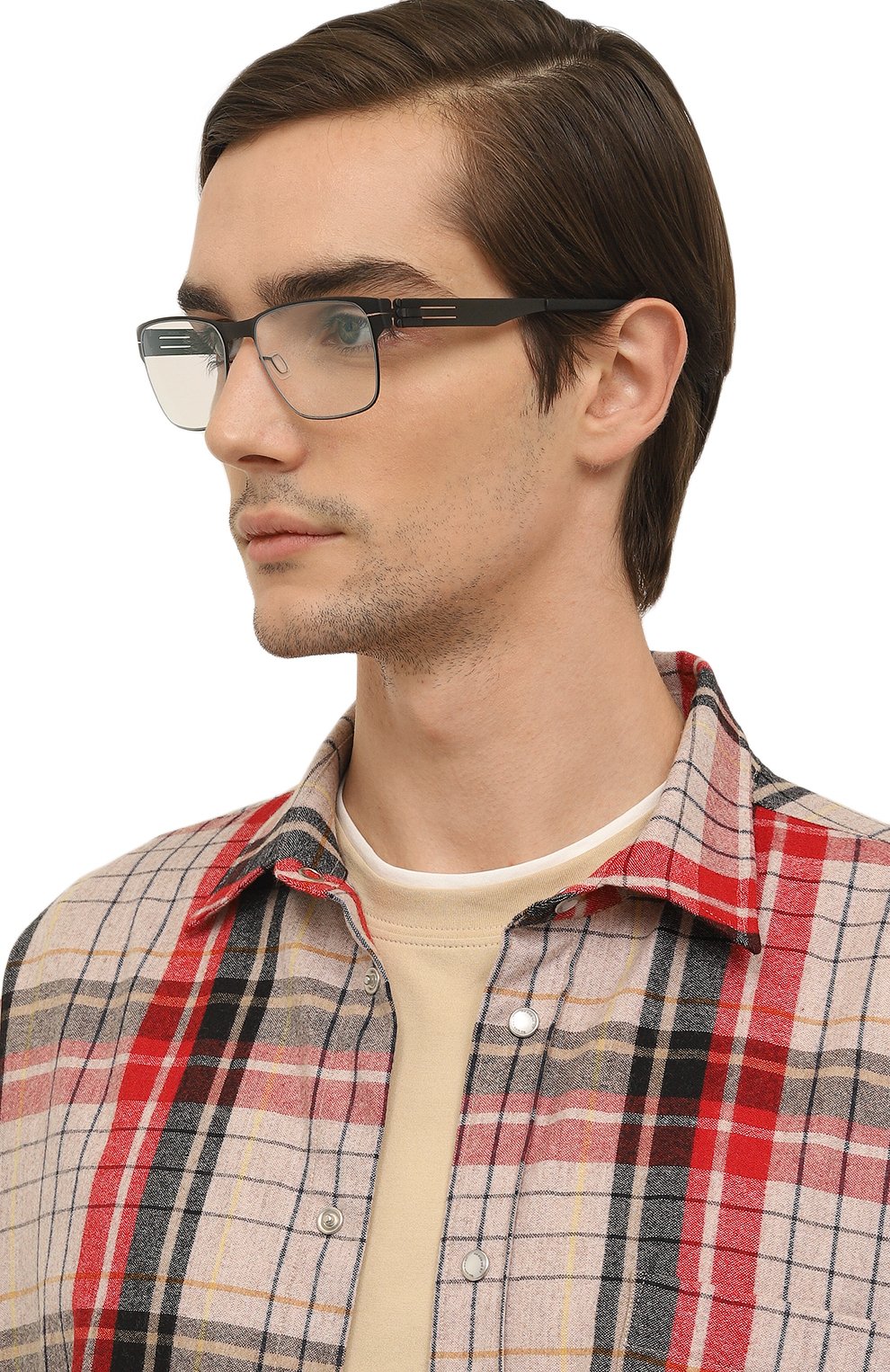 Оправа IC! BERLIN, арт. IB-HANNES S BLACK RX-CLEAR D0NNERSTAG, фото 2