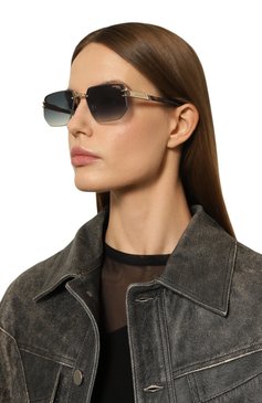 Женские солнцезащитные очки CARRERA синего цвета, арт. CARRERA 1070 0NR | Фото 2 (Региональные ограничения белый список (Axapta Mercury): Не проставлено; Нос: Не проставлено; Материал: Металл; Тип очков: С/з; Кросс-КТ: С/з-унисекс; Оптика Гендер: оптика-унисекс; Очки форма: Безоправные)