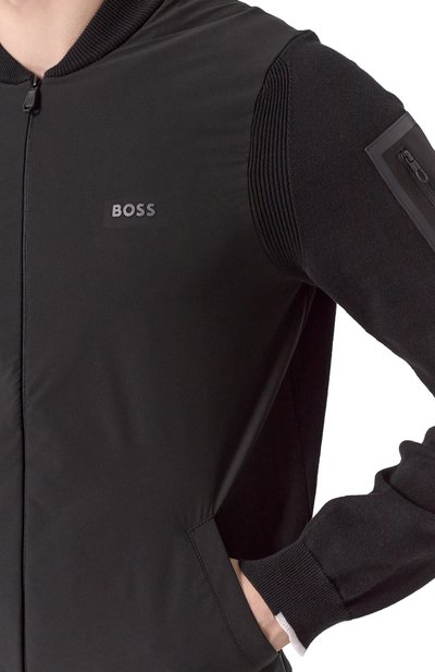 Комбинированная толстовка BOSS GREEN, арт. 50529337, фото 5