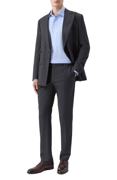 Мужские кожаные дерби BARRETT, арт. 242U075.21/CERV0 ASP0RT