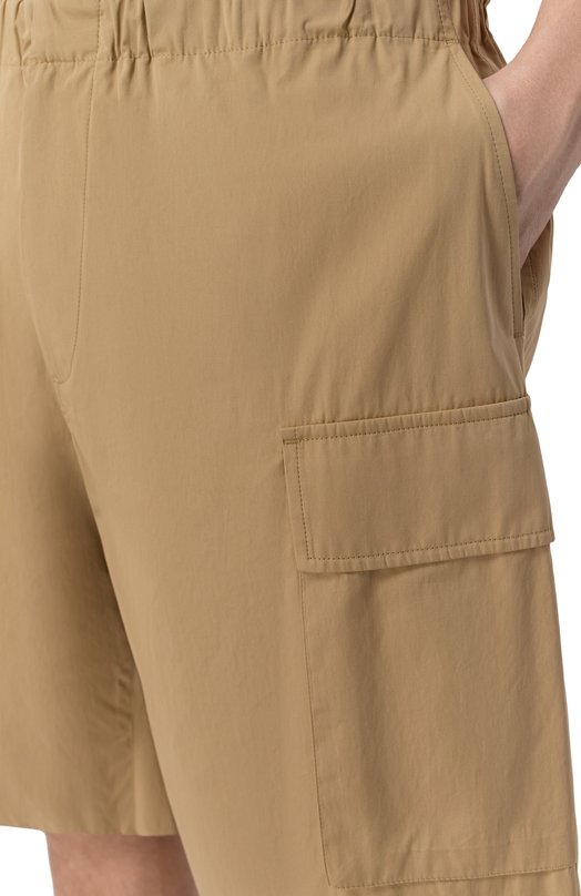 Хлопковые шорты Jil Sander J47KA0299/J45292 Бежевый  J47KA0299/J45292 Фото 5