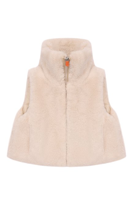 Утепленный жилет из экомеха SAVE THE DUCK, арт. J82493G/ZENIA/FURY21