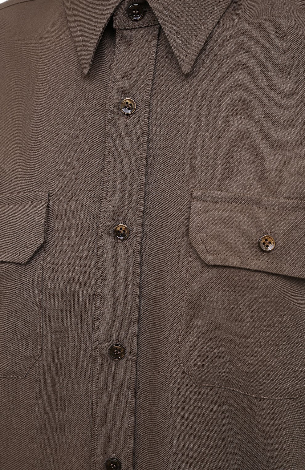 Шерстяная рубашка SAINT LAURENT, арт. 626941/Y768J, фото 5