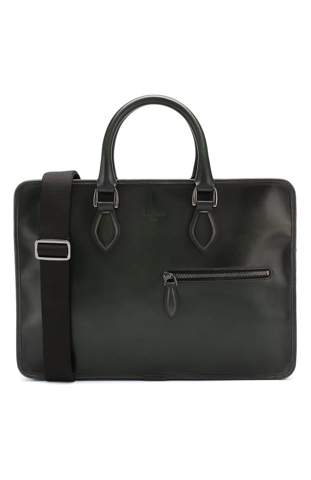 Кожаный портфель с плечевым ремнем BERLUTI, арт. M166293, фото 6