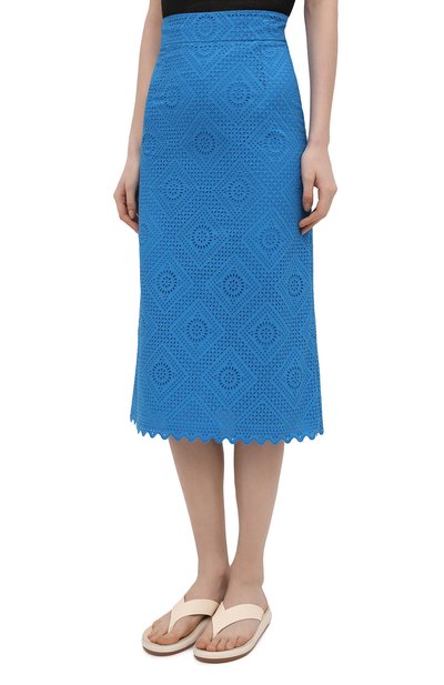 Хлопковая юбка LORO PIANA, арт. FAL5910, фото 3