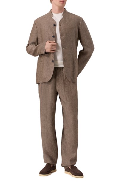 Льняной пиджак GIORGIO ARMANI, арт. GM001742/AF17957, фото 3