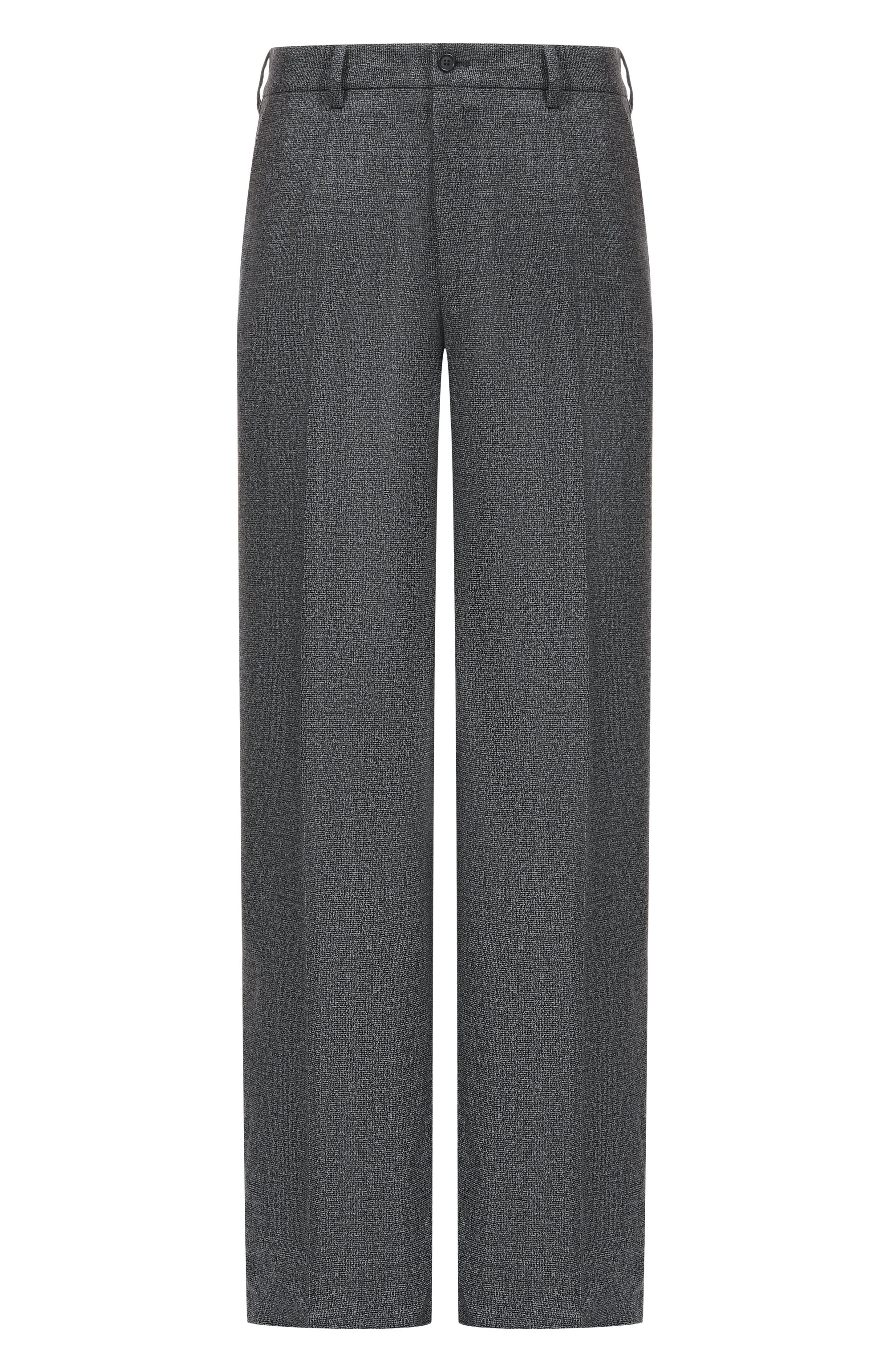 Брюки из шерсти и шелка DOLCE & GABBANA, арт. GYZMHT/FMCA0, фото 1