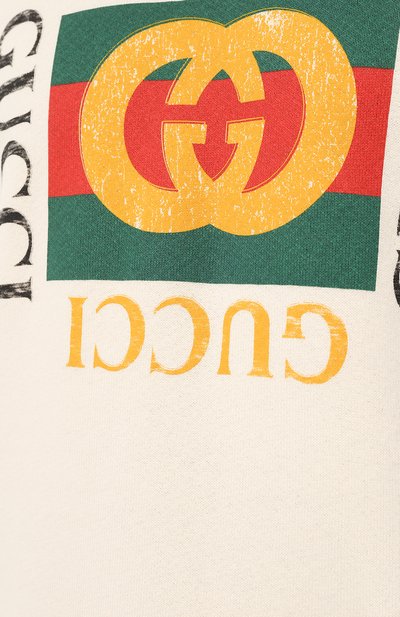 Хлопковое худи GUCCI, арт. 454585 X5J57, фото 5