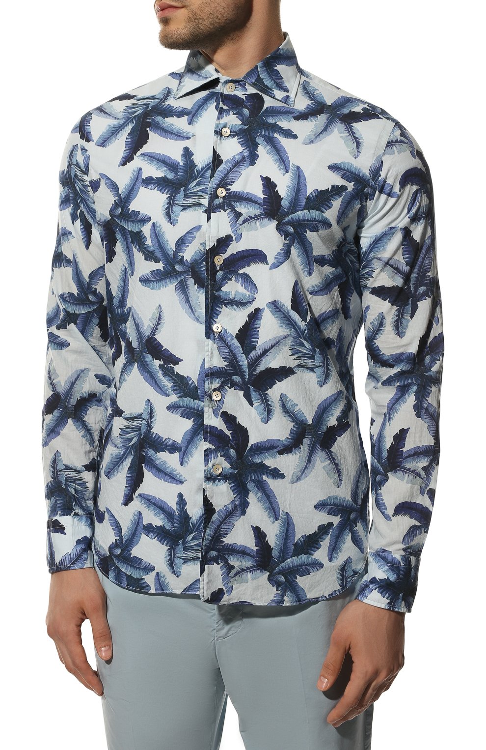 Хлопковая рубашка ALESSANDRO GHERARDI, арт. D0UBLEL/6854, фото 3