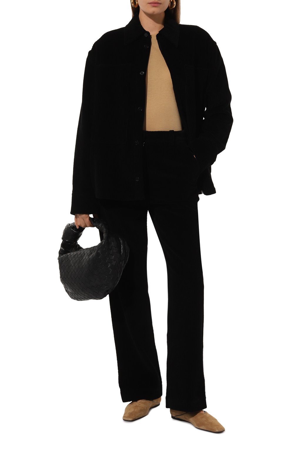 Замшевые балетки everyday TOTEME, арт. 243-WAS2759-LE0071, фото 2