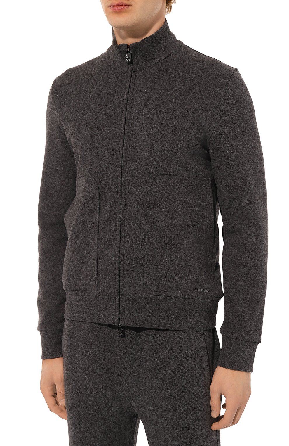 Хлопковая толстовка CORNELIANI, арт. 94G560-9425006, фото 3