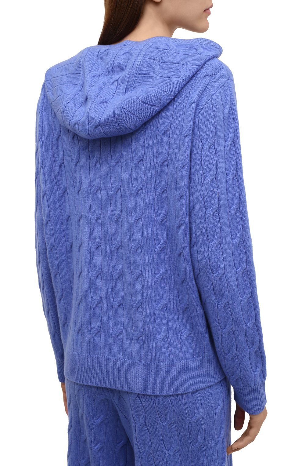Кашемировое худи RALPH LAUREN голубого цвета по цене 133500 руб., арт. 290845674, фото 4 Кашемировое худи RALPH LAUREN, арт. 290845674, фото 4