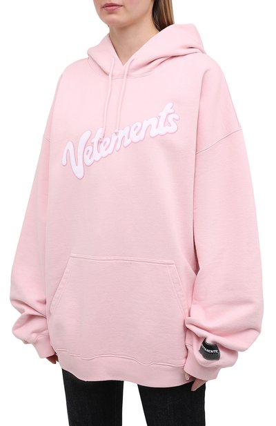 Хлопковое худи VETEMENTS, арт. UE51TR770P 1604/W, фото 3