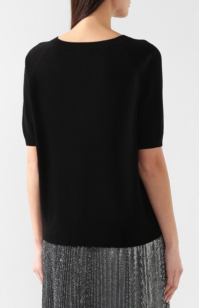 Кашемировый топ DRIES VAN NOTEN черного цвета по цене 44650 руб., арт. 191-11228-7711, фото 4 Кашемировый топ DRIES VAN NOTEN, арт. 191-11228-7711, фото 4