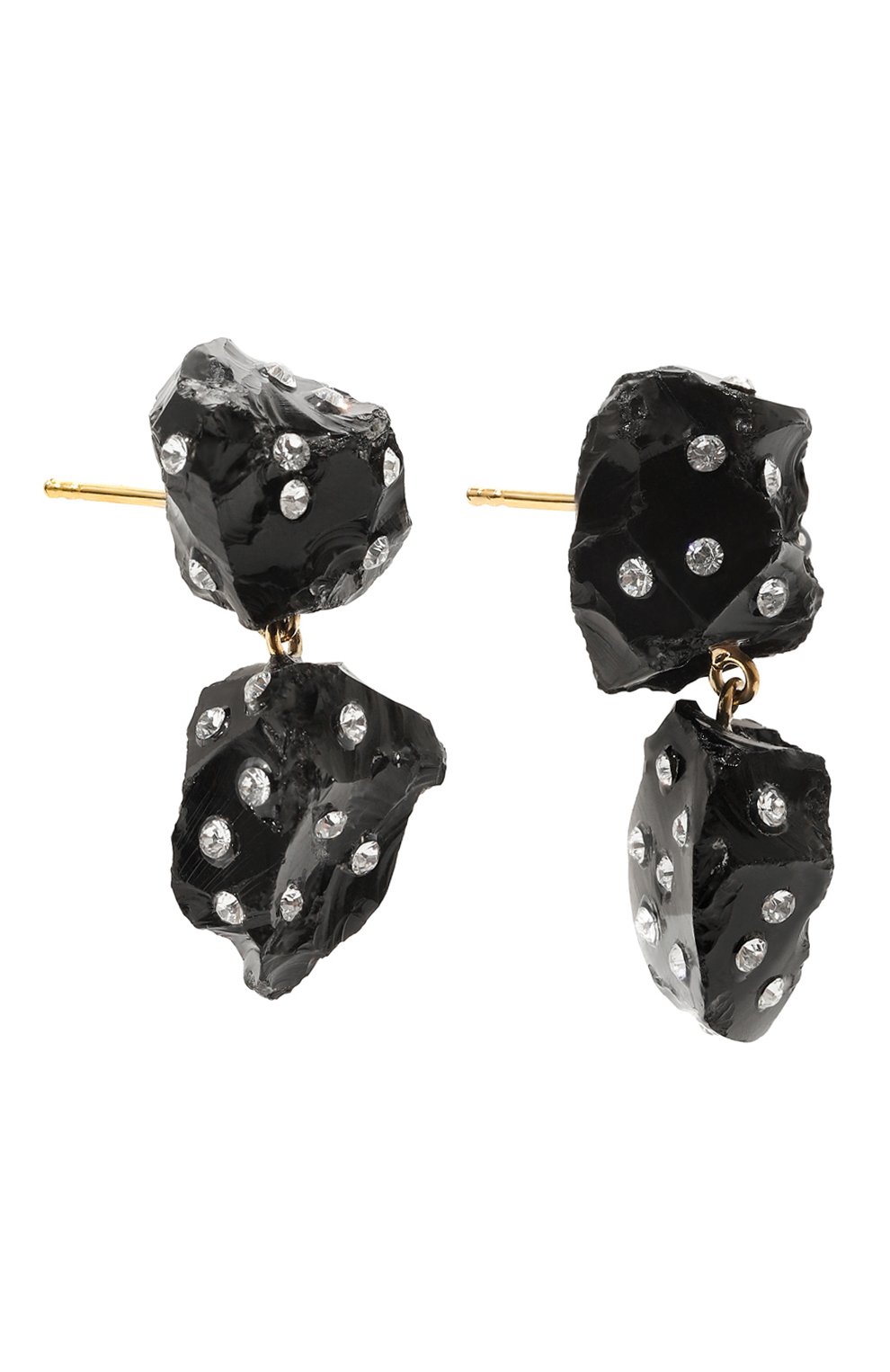 Серьги MARNI черного цвета по цене 52150 руб., арт. 0RMV0455N0 PD000, фото 3 Серьги MARNI, арт. 0RMV0455N0 PD000, фото 3