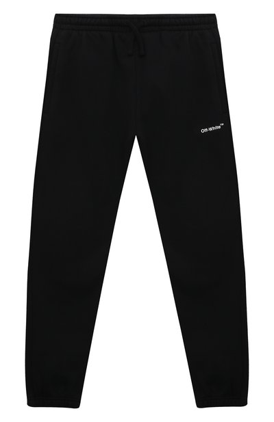 Хлопковые джоггеры OFF-WHITE, арт. OBCH001C99FLE0011001, фото 1