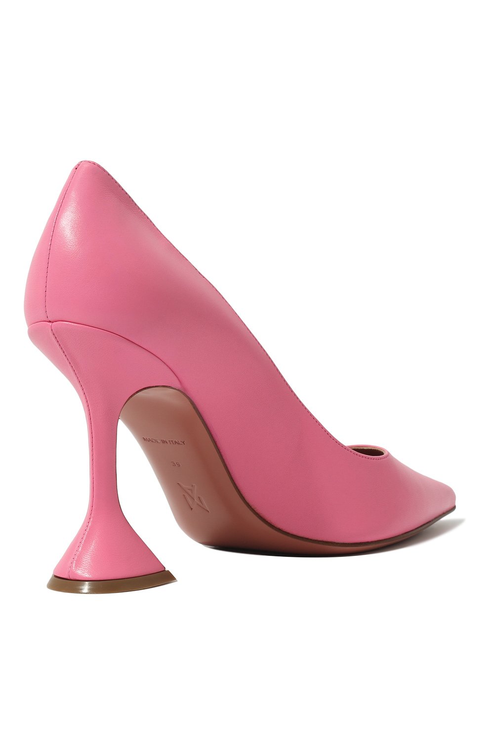 Кожаные туфли ami AMINA MUADDI, арт. AMI PUMP/NAPPA/BUBBLE, фото 5
